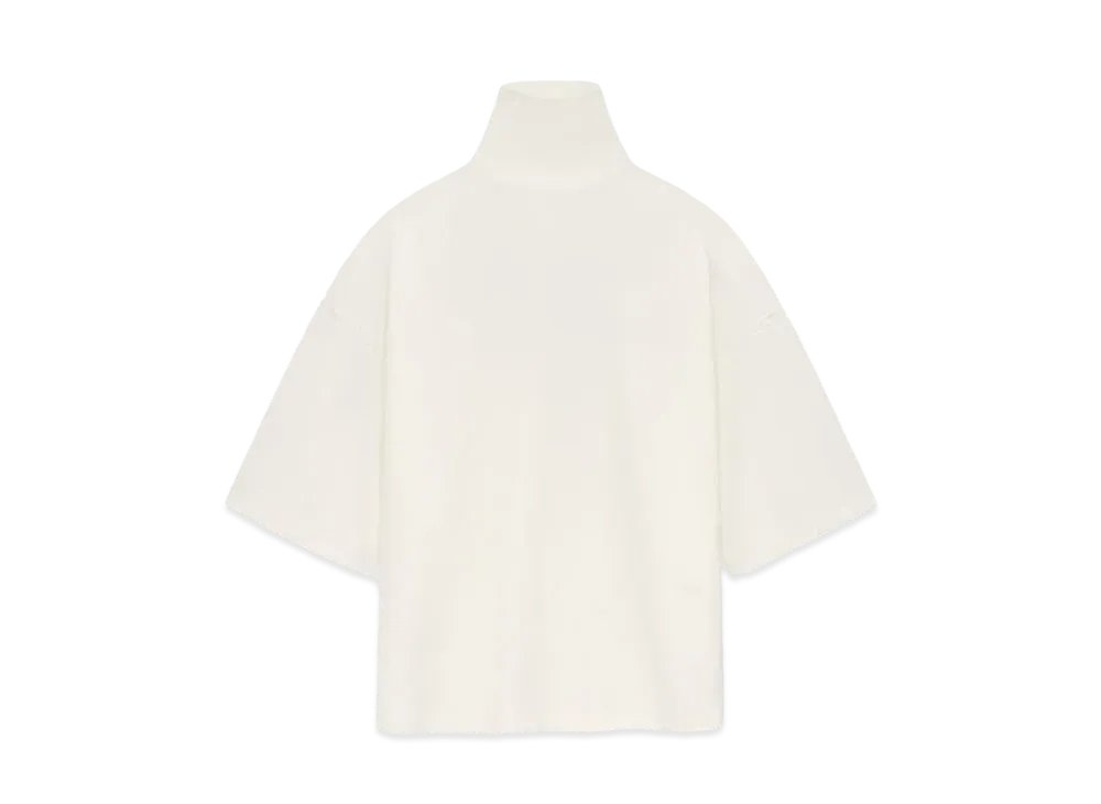 FEAR OF GOD Milano High Neck Tee "Cream"