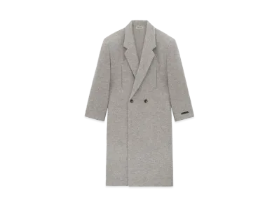 FEAR OF GOD Boiled Wool Relaxed Overcoat "Paris Sky"