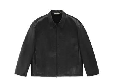 FEAR OF GOD Leather Rider Jacket "Black"
