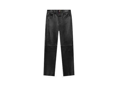 FEAR OF GOD Leather 5 Pocket Pants "Black"