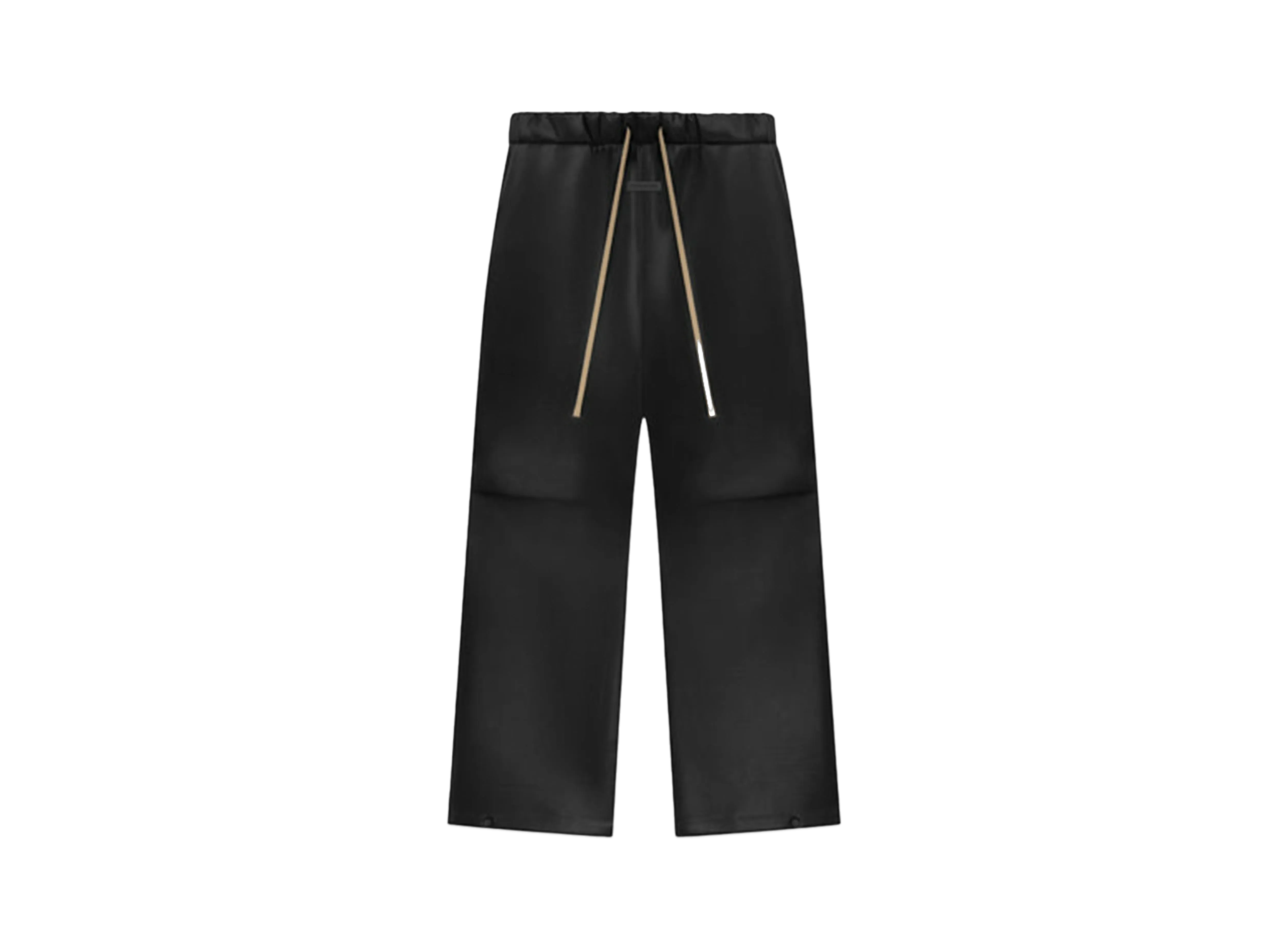 FEAR OF GOD Neoprene Knee Pleat Wide Leg Pant "Black"