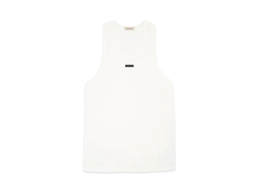 FEAR OF GOD Ribbed Tank "White"