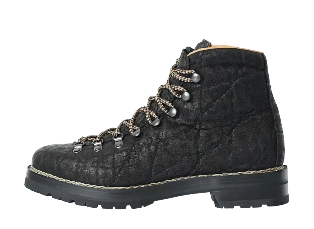 F.LLI Giacometti Marmolada Trekking Boot Elefant Leather "Black" FG105