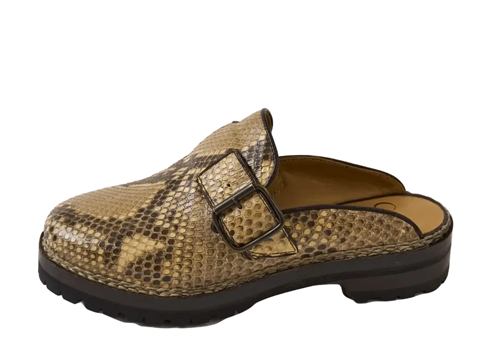 F.LLI Giacometti Sandal Pitone Acapulco Soleado - Marmolada - Sandal - D,Norvegese Python FG561