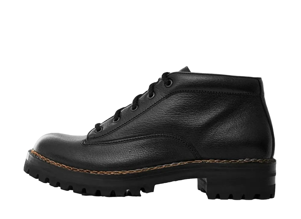 F.LLI Giacometti Marmolada Work Boot Goat Leather "Black" FG581