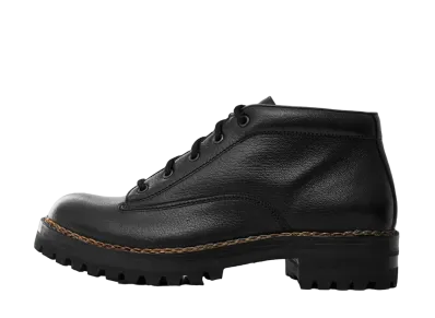 F.LLI Giacometti Marmolada Work Boot Goat Leather "Black" FG581