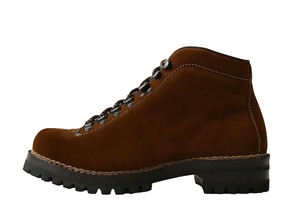F.LLI Giacometti Marmolada Trekking Boot Cow Leather(Superbuck) "Snuff" FG583