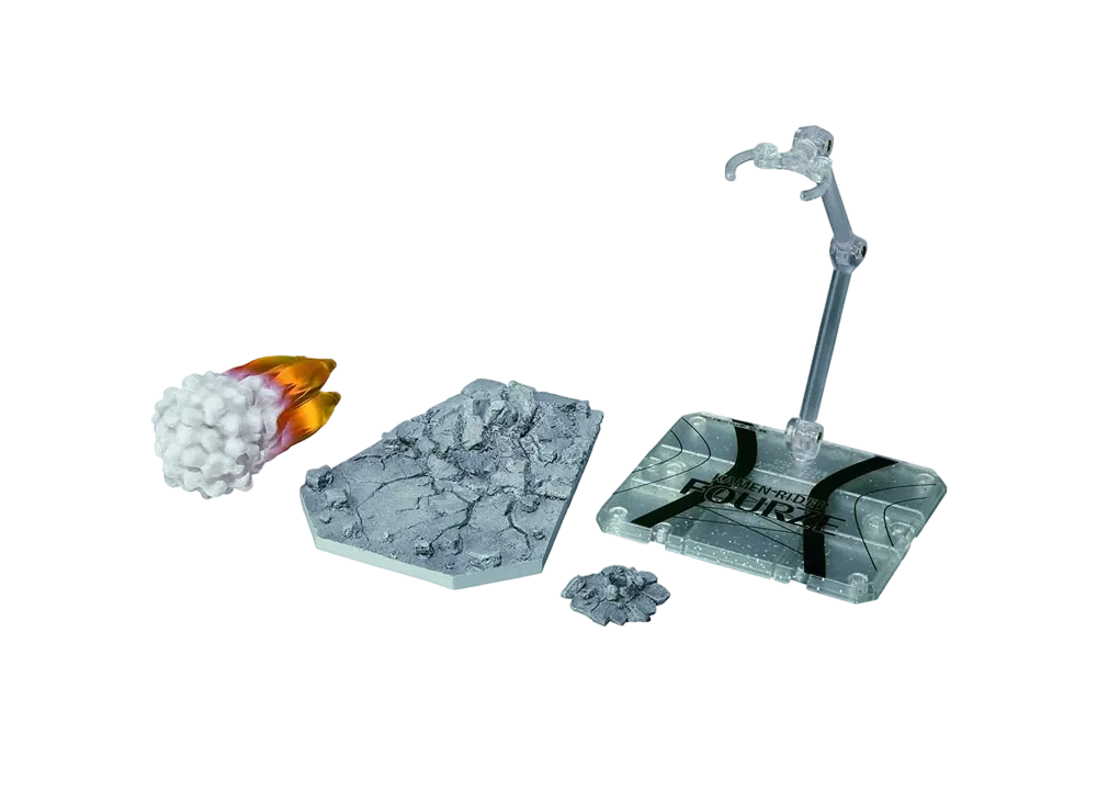 S.H.Figuarts Kamen Rider FOURZE Stand & Effect Set