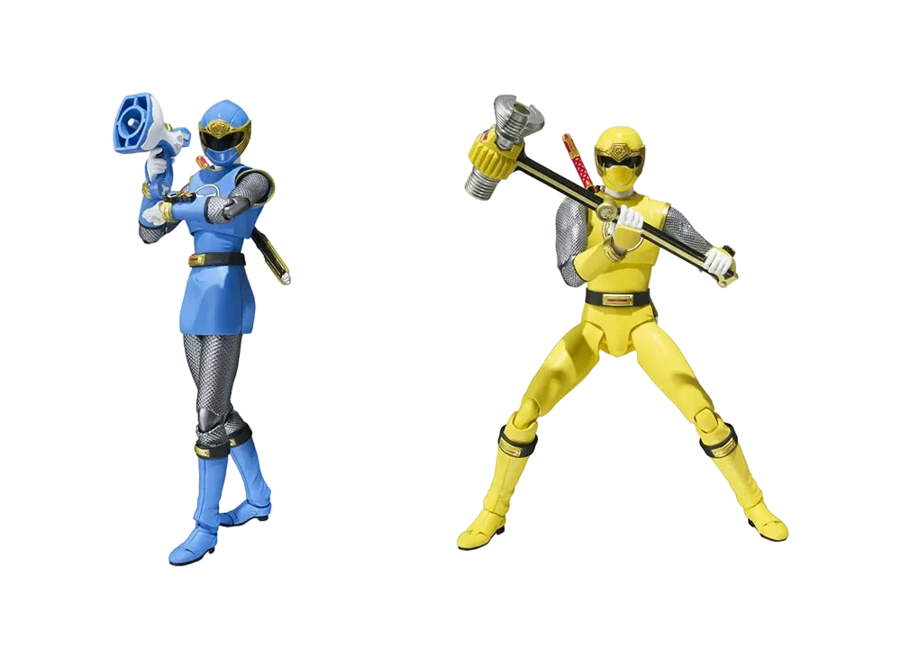 S.H.Figuarts Hurricane Blue & Hurricane Yellow