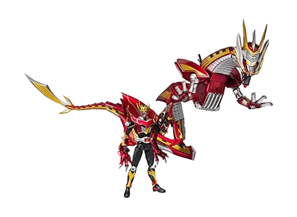 S.H.Figuarts Kamen Rider RYUKI Survival & Draglanzer Set