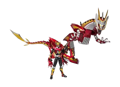 S.H.Figuarts Kamen Rider RYUKI Survival & Draglanzer Set