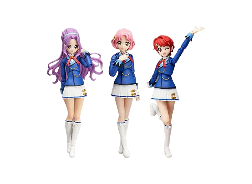 S.H.Figuarts Kanzaki Mizuki, Kitaoji Sakura, Ichinose Kaede (winter uniform ver.) Select set