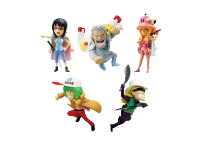 BANPRESTO "World Coletable Figure" -ONE PIECE- Hachinosu 2 Complete 5 Piece Set