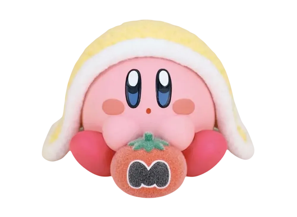 BANPRESTO "Fluffy Puffy MINE" -Kirby's Dream Land- ~Take A Break With Kirby And Friends~ Kirby Blanket & Maximum Tomato