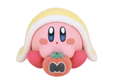 BANPRESTO "Fluffy Puffy MINE" -Kirby's Dream Land- ~Take A Break With Kirby And Friends~ Kirby Blanket & Maximum Tomato