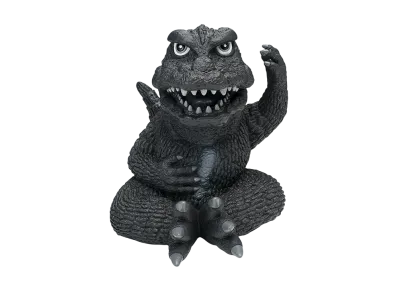 BANPRESTO "Chinza Jyu" -Toho Monster Series- Godzilla (1965) Monochrome