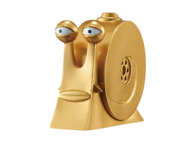 BANPRESTO "World Coletable Figure" -ONE PIECE- Enies Lobby 1 Golden Denden Mushi