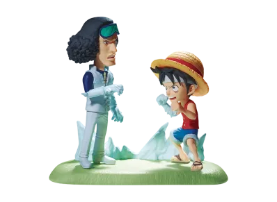 BANPRESTO "World Coletable Figure Log Stories" -ONE PIECE- Monkey D. Luffy Vs Kuzan
