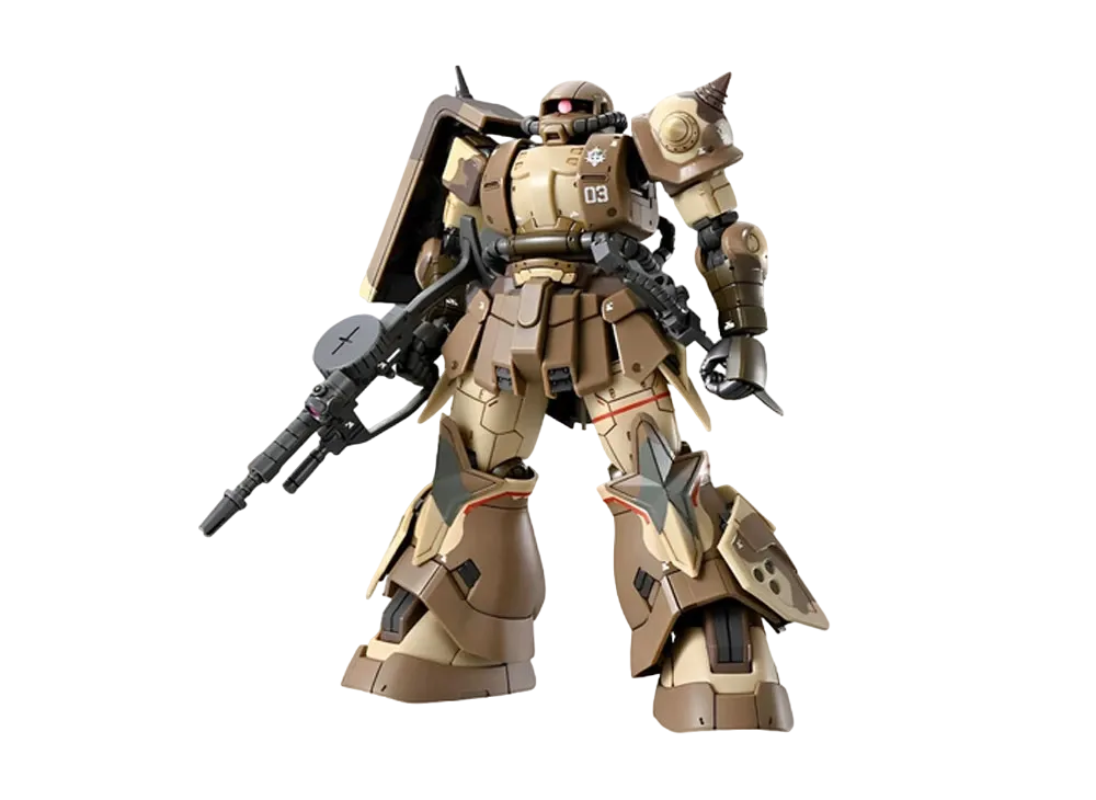 HG 1/144 High Mobility Type Zaku Ground Use (Sanho Machine)