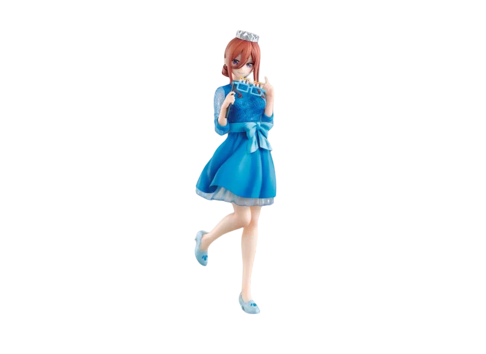 BANDAI "Ichiban Kuji" -The Quintessential Quintuplets ~Quintuplets celebration~- C Prize Nakano Miku Figure