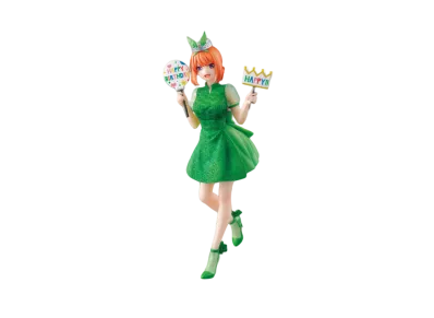 BANDAI "Ichiban Kuji" -The Quintessential Quintuplets ~Quintuplets celebration~- D Prize Nakano Yotsuba Figure
