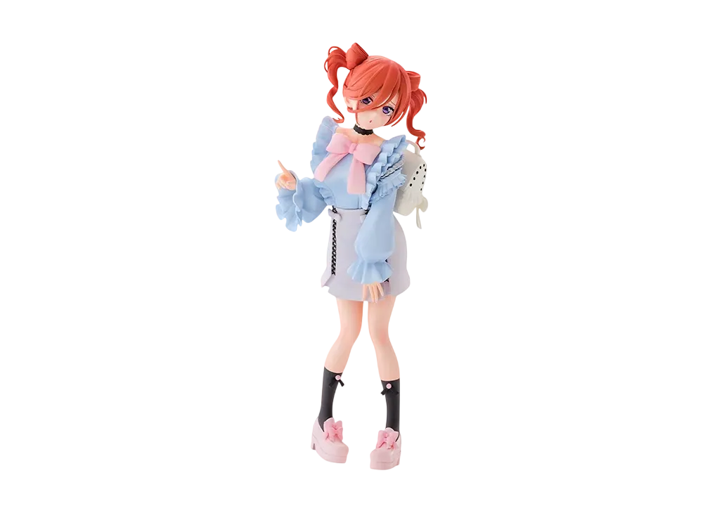 BANDAI "Ichiban Kuji" -Quintessential Quintuplets * ~Sharing the warmth~- C Prize Miku Nakano (Outing Style) Figure