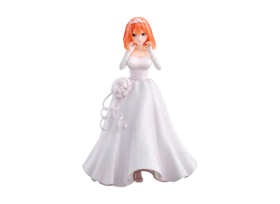 BANDAI "Ichiban Kuji" -The Quintessential Quintuplets * ~With Love from the Quintuplets~- D Prize Nakano Yotsuba Figure 1/7 Gracemaster