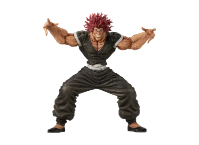 BANDAI "Ichiban Kuji" -Baki ~The world can be changed with one fist~- B Prize Yujiro Hanma MASTERLISE!