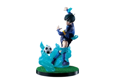 BANDAI "Ichiban Kuji" -Blue Rock Chain of Enthusiasm- B Prize Rin Itoshi Figure
