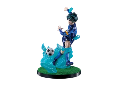 BANDAI "Ichiban Kuji" -Blue Rock Chain of Enthusiasm- Last One Prize Rin Itoshi Figure (Metallic ver.)