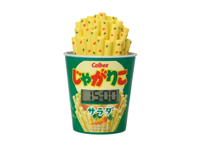 BANDAI "Ichiban Kuji" -Calbee- Last One Prize Life-sized Jagariko ASMR Clock