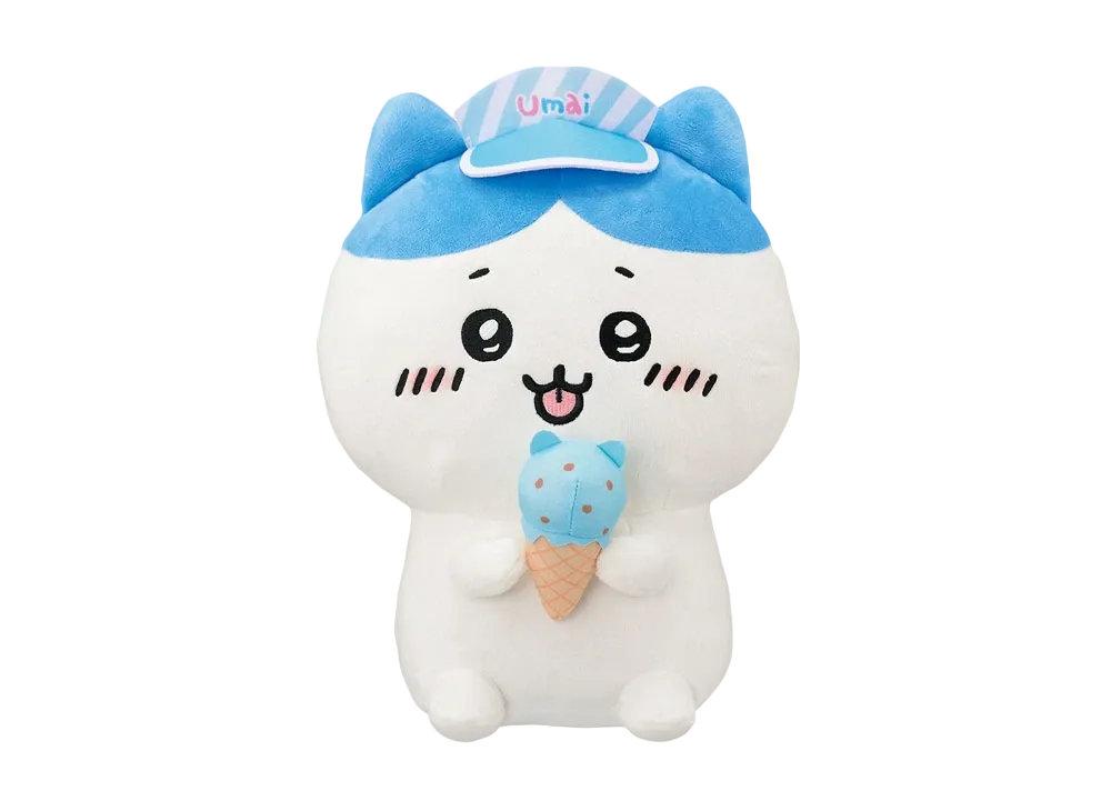 BANDAI "Ichiban Kuji" -Chikawa ~SWEETS SHOP~- B Prize Hachiware Ice Cream Plush