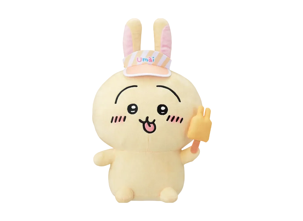 BANDAI "Ichiban Kuji" -Chikawa ~SWEETS SHOP~- C Prize Rabbit ice cream Plush