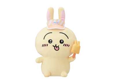 BANDAI "Ichiban Kuji" -Chikawa ~SWEETS SHOP~- C Prize Rabbit ice cream Plush