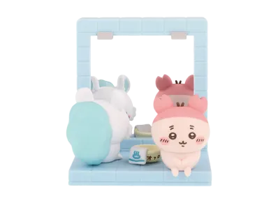 BANDAI "Ichiban Kuji" -Chiikawa ~A warm and cozy Chiikawa bath~- D Prize Cute? Washroom figure