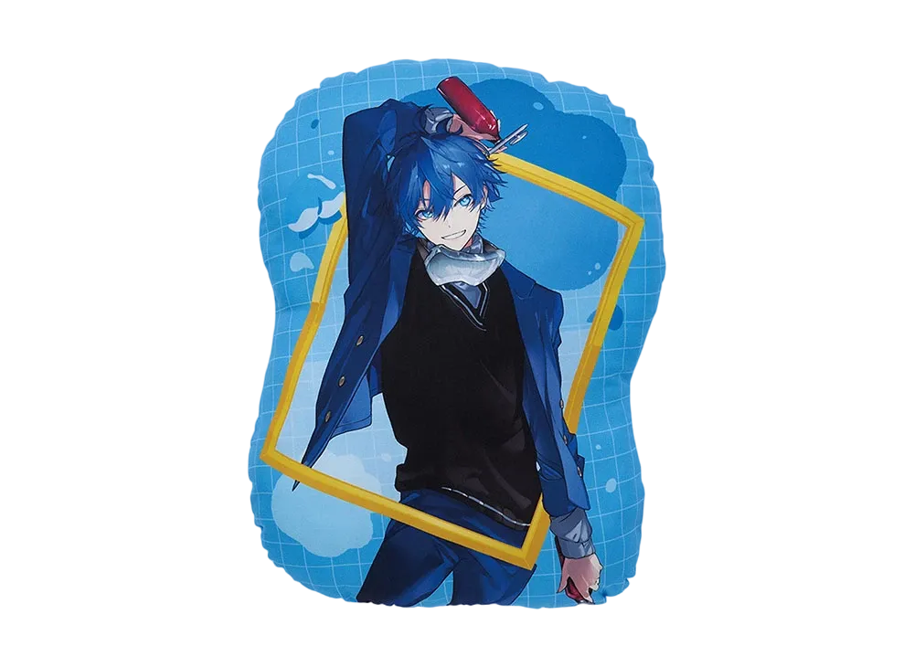 BANDAI "Ichiban Kuji" -Colorful Peach Powerful Art- L Prize Naokiri Art Cushion