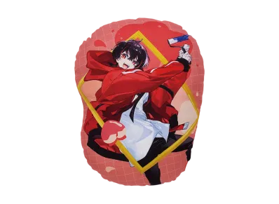 BANDAI "Ichiban Kuji" -Colorful Peach Powerful Art- D Prize Yuankun Art Cushion