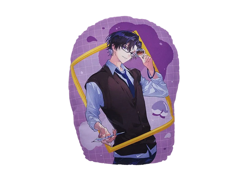 BANDAI "Ichiban Kuji" -Colorful Peach Powerful Art- I Prize Mofu Art Cushion