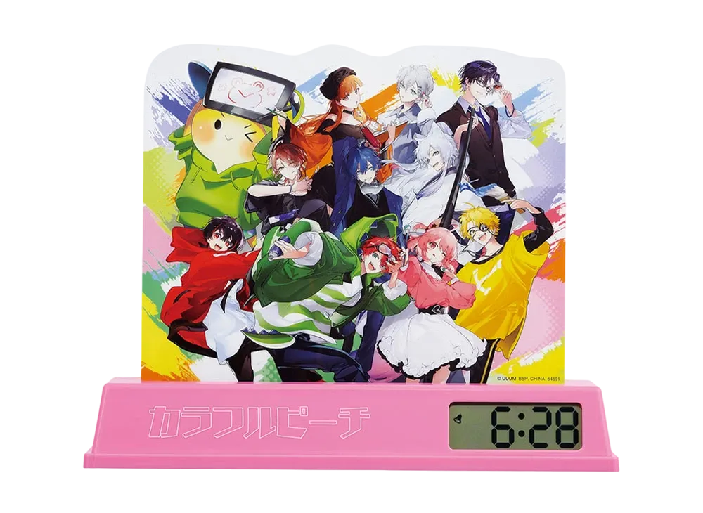 BANDAI "Ichiban Kuji" -Colorful Peach Powerful Art- Last One Prize Karapichi seno! Alarm clock last one ver.
