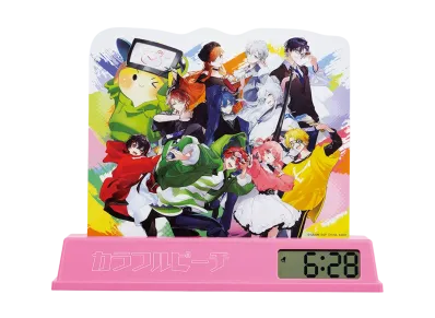 BANDAI "Ichiban Kuji" -Colorful Peach Powerful Art- Last One Prize Karapichi seno! Alarm clock last one ver.