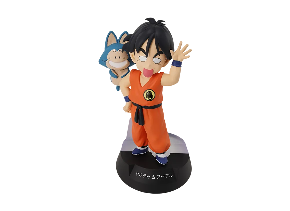 バンダイ 一番くじ ドラゴンボール ASSEMBLE COLLECTION ～孫悟空少年期編～ D賞 ヤムチャ&プーアル ASSEMBLEフィギュア