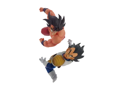 BANDAI "Ichiban Kuji" -Dragon Ball DRAGON HISTORY- B Prize Revible Moment -Son Goku VS Vegeta-