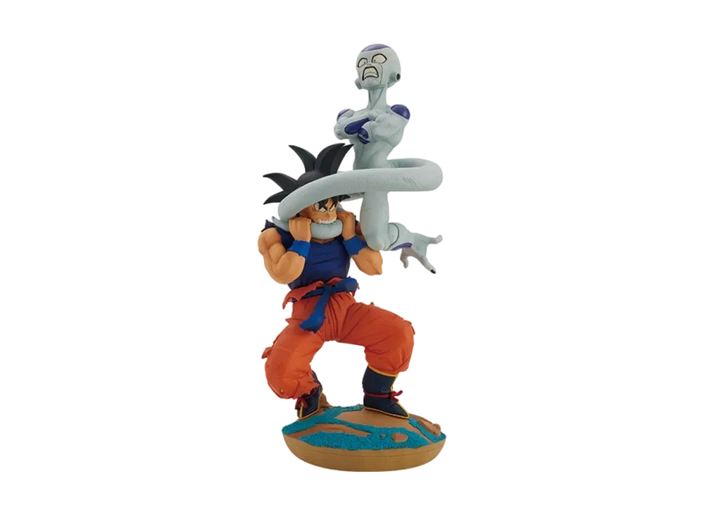 BANDAI "Ichiban Kuji" -Dragon Ball DRAGON HISTORY- C Prize Revible Moment -Son Goku VS Frieza-