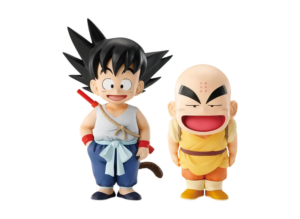 BANDAI "Ichiban Kuji" -Dragon Ball EX Son Goku Training Saga- A Prize Son Goku & Krillin MASTERLISE PLUS