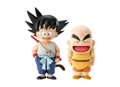 BANDAI "Ichiban Kuji" -Dragon Ball EX Son Goku Training Saga- A Prize Son Goku & Krillin MASTERLISE PLUS