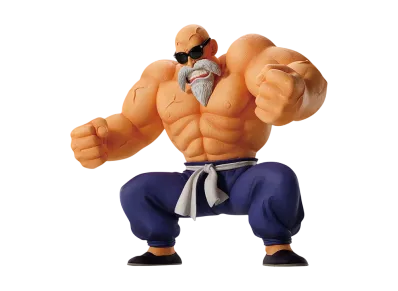 BANDAI "Ichiban Kuji" -Dragon Ball EX Son Goku Training Saga- Last One Prize Master Roshi MASTERLISE