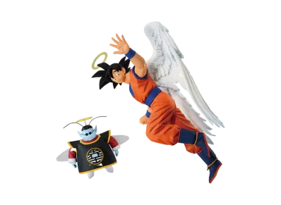 BANDAI "Ichiban Kuji" -Dragon Ball Duel to the Future- Last One Prize Son Goku (With King Kai) MASTERLISE