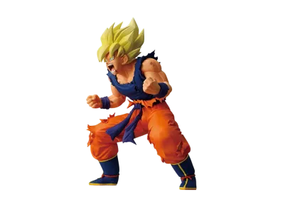 BANDAI "Ichiban Kuji" -Dragon Ball BATTLE OF THE SUPER SAIYAN- B Prize Super Saiyan Son Goku MASTERLISE