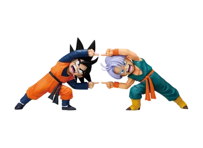 BANDAI "Ichiban Kuji" -Dragon Ball BATTLE OF THE SUPER SAIYAN- D Prize Son Goten & Trunks MASTERLISE PLUS