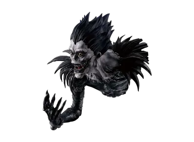 BANDAI "Ichiban Kuji" -DEATH NOTE- D Prize Ryuk Slip-through Magnet